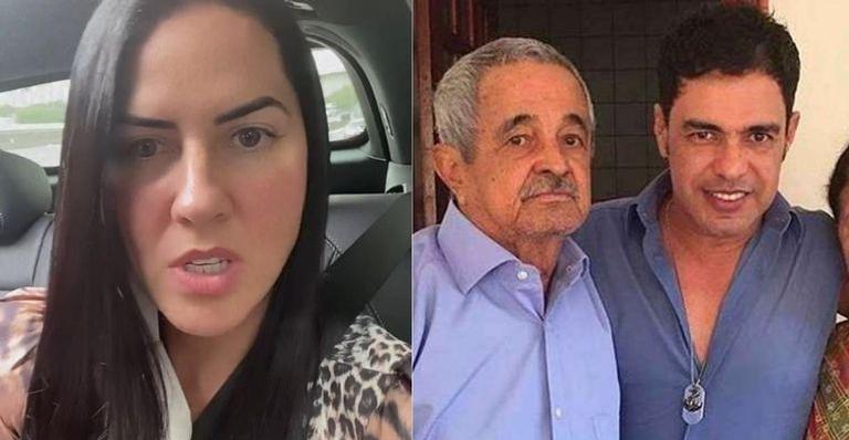 Zezé Di Camargo e Graciele Lacerda vão à missa de sétimo dia de Seu Francisco: “Dia de saudade”