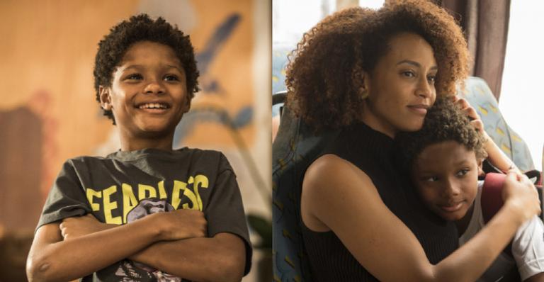 Ator mirim revela emoção ao rever Taís Araujo nas gravações de Amor de Mãe: “No meu coração para sempre”