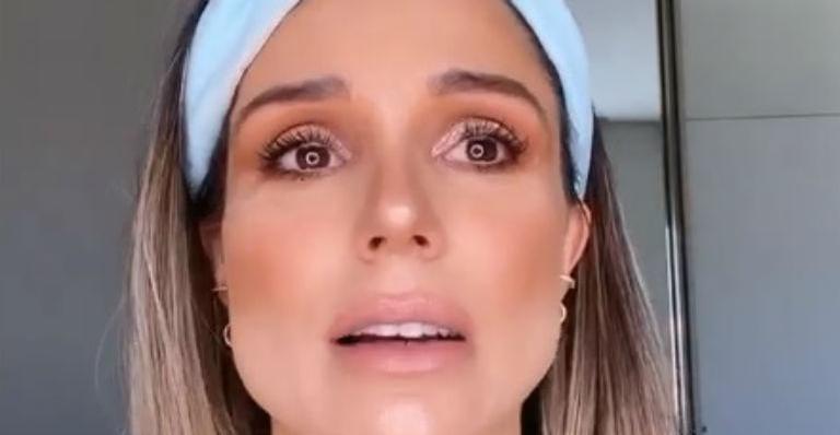Flávia Viana revela que filho de dois meses foi internado: “A equipe médica achou prudente”