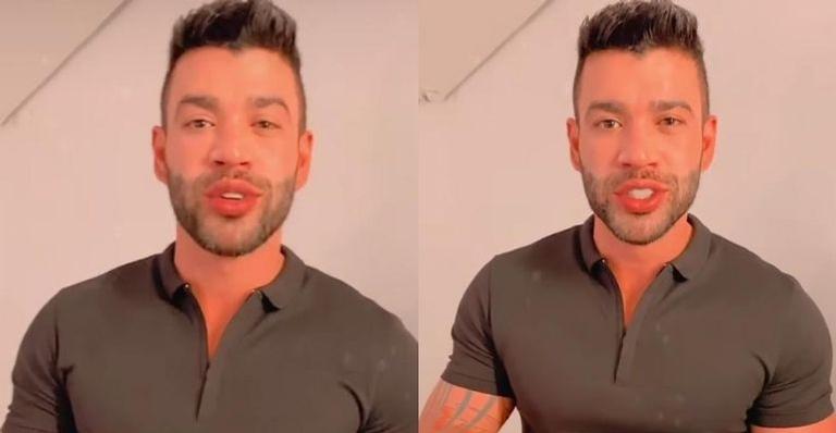 Gusttavo Lima surge com anel misterioso e web especula reconciliação com Andressa Suita