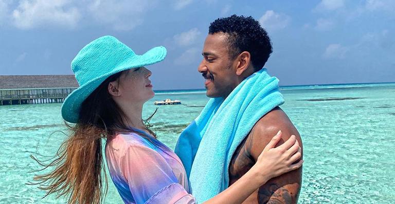 Com Duda Reis, Nego do Borel comemora viagem dos sonhos às Maldivas: “Sempre via em fotos”