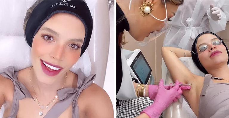 Carol Dias aplica botox nas axilas e revela motivo: “Bagunça com os hormônios”
