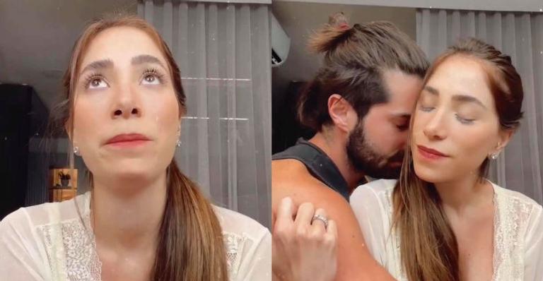 Romana Novais surge emocionada e dá detalhes sobre parto prematuro: “Tinha que salvar minha filha”
