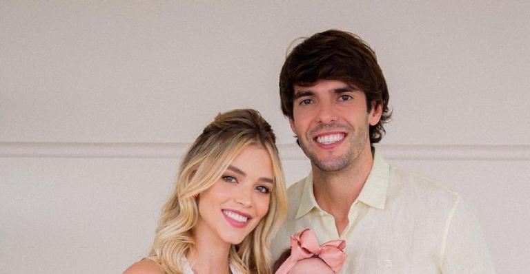 Kaká e Carol Dias celebram aniversário da herdeira com festa intimista