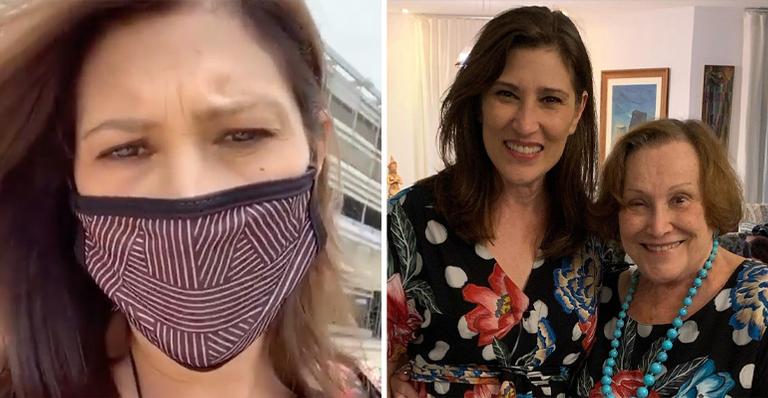 Beth Goulart diz que Nicette Bruno segue ‘firme e forte’ no tratamento e pede por orações: “Mandem luz e força”