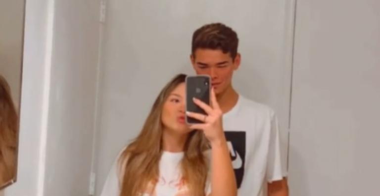 Filha de Gugu, Marina Liberato parabeniza namorado com vídeo romântico