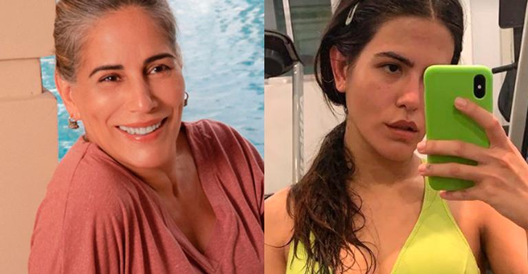 Filha gata de Glória Pires, Antônia Morais mostra barriga sarada na academia: “Endorfina”