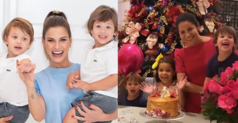 Andressa Suita organiza festão de aniversário para sua mãe e agradece apoio: ”Te amamos”