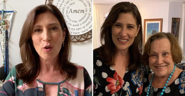 Beth Goulart divulga evolução clínica da mãe, Nicette Bruno, internada com Covid-19: “Estável há 24 horas”