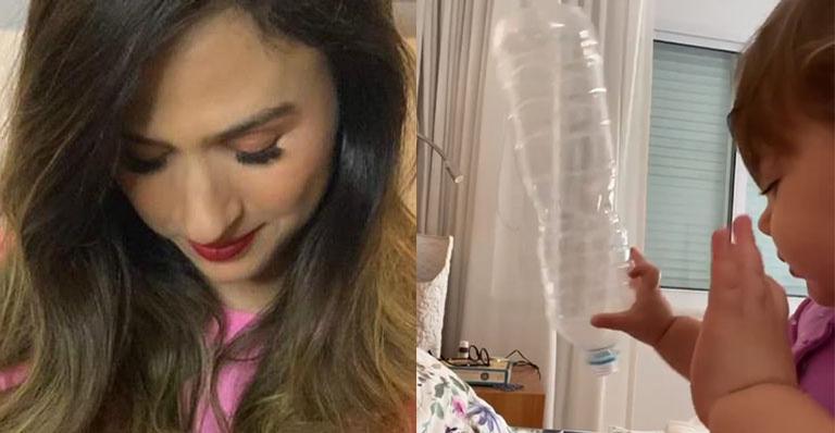 Espertinha e geniosa, Clara Maria dá garrafada na cara de Tatá Werneck em momento hilário: “Eu te amo”