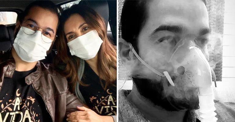 Túlio Gadelha registra sessão de inalação após ser diagnosticado com doença respiratória: “Apenas respire”