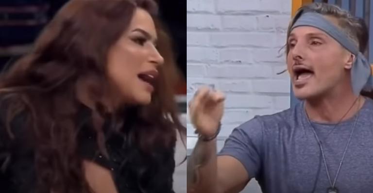A Fazenda: Raissa Barbosa discute feio com Juliano e ameaça: “Minha conversa com você vai ser lá fora”