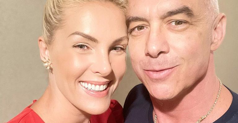 Alexandre Correa posa agarradinho com o filho e Ana Hickmann se derrete: “Meus amores”