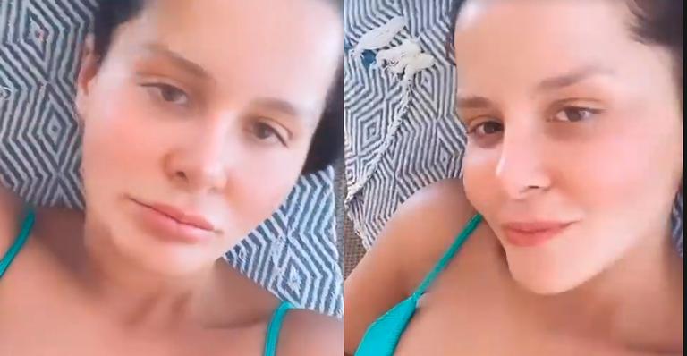Maraisa surge em vídeo rebolando de biquíni e mostra corpão ao som de forró