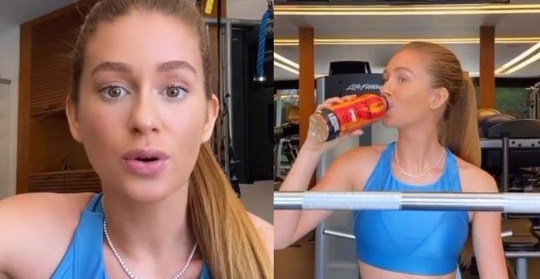 Com look coladinho, Marina Ruy Barbosa exibe barriga trincada em momento ousado: ”Tomei vergonha”