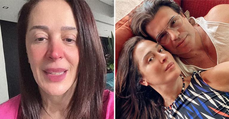Claudia Raia relata briga inédita com o marido, Jarbas: “Ele acordou com raiva de mim”