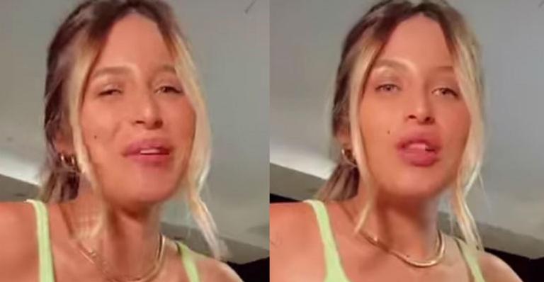 Grávida de Lucas Lucco, Lorena Carvalho ostenta barrigão de 7 meses e aponta dores: “Nunca mais foi a mesma”
