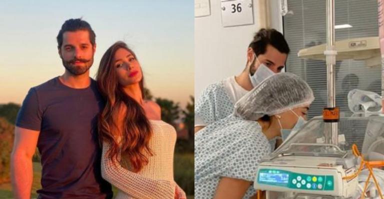Romana Novais emociona fãs ao dividir primeiros encontros na UTI com a filha recém-nascida: ”Ensinando a mamar”