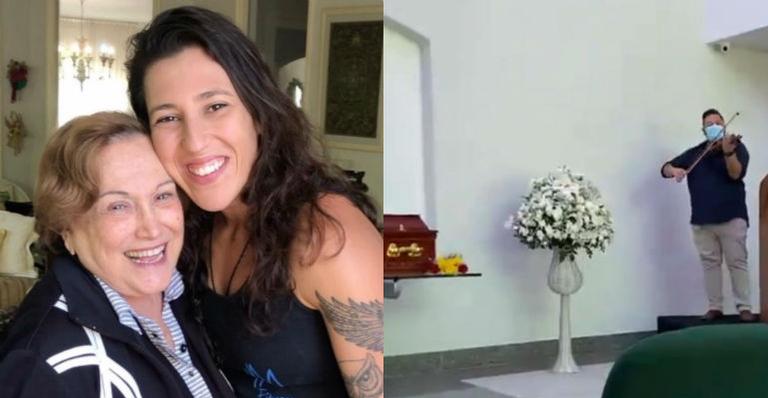 Emoção pura: neta mostra velório de Nicette Bruno ao som de ‘Eu sei que vou te amar’
