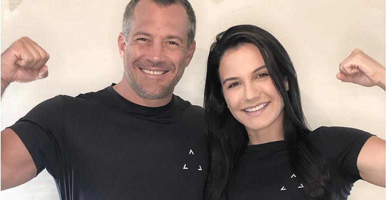 Prestes a dar à luz, esposa de Malvino Salvador surge lutando Jiu-Jitsu: “Pode treinar na gestação?”
