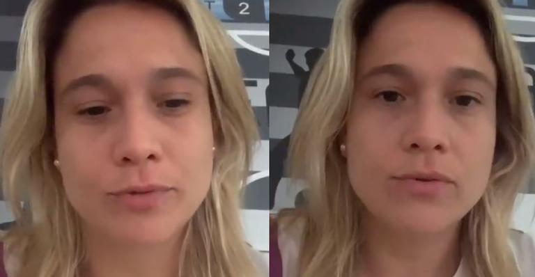 Com problemas respiratórios, Fernanda Gentil revela ter contraído a Covid-19: ”Foi um susto”
