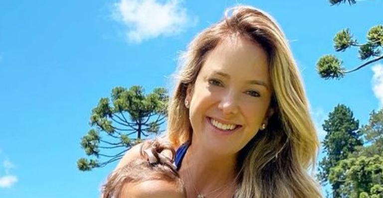 Ticiane Pinheiro leva a caçula para andar a cavalo e alegria da menina contagia fãs: ”Que fofura!”