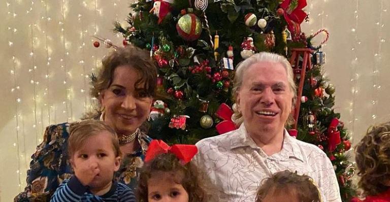 Em momento raro, Silvio Santos surge em chamego com a neta: ”Mais momentos assim”
