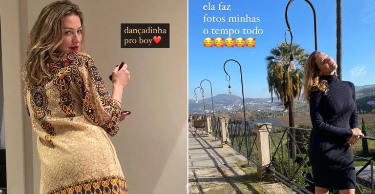 Luana Piovani posa para novo namorado e se derrete: ”Gosta mesmo de mim”