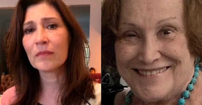 Beth Goulart não segura as lágrimas ao falar de Nicette Bruno: “Uma semana sem minha mãe”