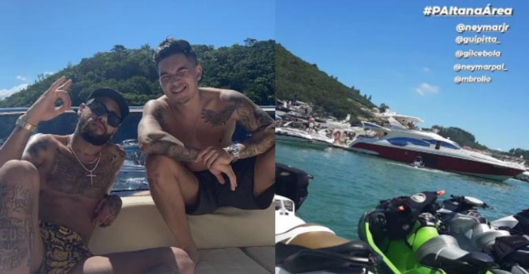 Em meio à polêmica de festa em Mangaratiba, Neymar Jr. viaja para Porto Belo