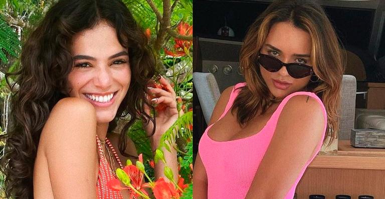 Após boatos de briga em viagem, Bruna Marquezine elogia Rafa Kalimann: “Chicletinho”