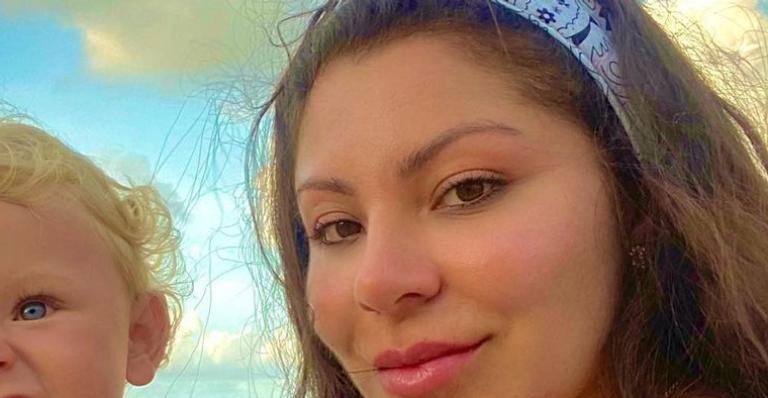 Explosão de fofura! Filho de Andressa e Thammy Miranda é comparado a anjos por seguidores