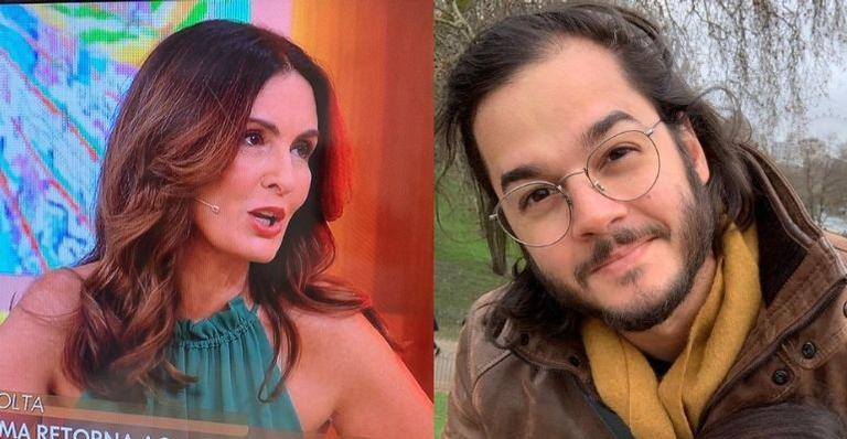 Túdio Gadêlha comemora retorno de Fátima Bernardes ao ‘Encontro’: “Ela tá de volta!”