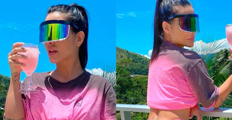 De biquíni ousado, Cleo mostra frente e verso e corpão surpreende seguidores: “Como emagreceu”