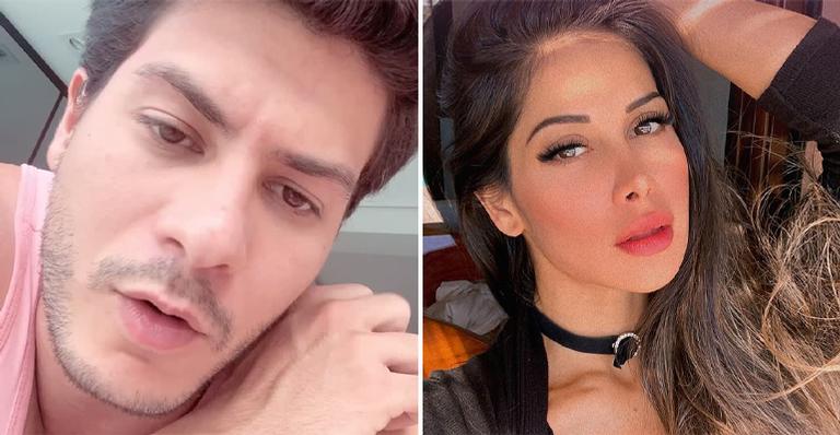 Arthur Aguiar se diz preocupado com Mayra Cardi após diagnóstico positivo para Covid-19: “Quero cuidar dela”