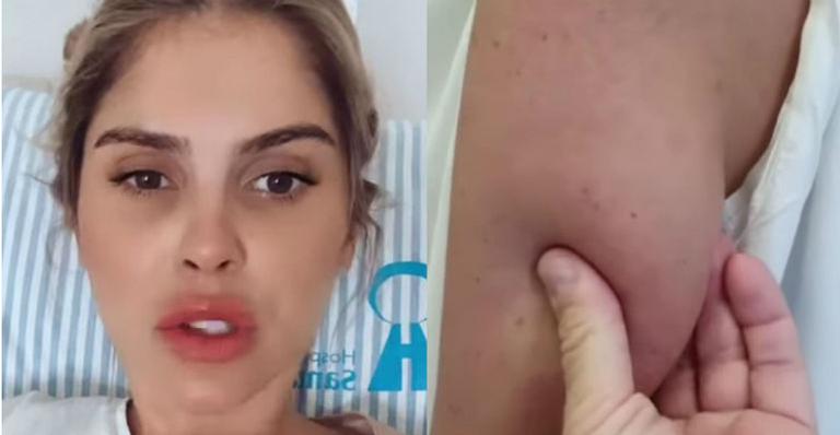 Bárbara Evans passa por cirurgia para a remoção de gordura localizada que a incomodava: “Fininho”
