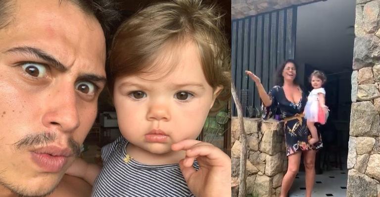 Irmão de Rafa Vitti, Francisco Vitti compartilha vídeo fofo se despedindo da sobrinha e fãs se derretem