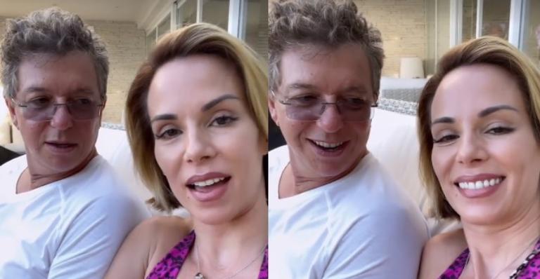 Em momento raro, Ana Furtado e Boninho falam sobre filhos e casamento: ”25 anos juntos”