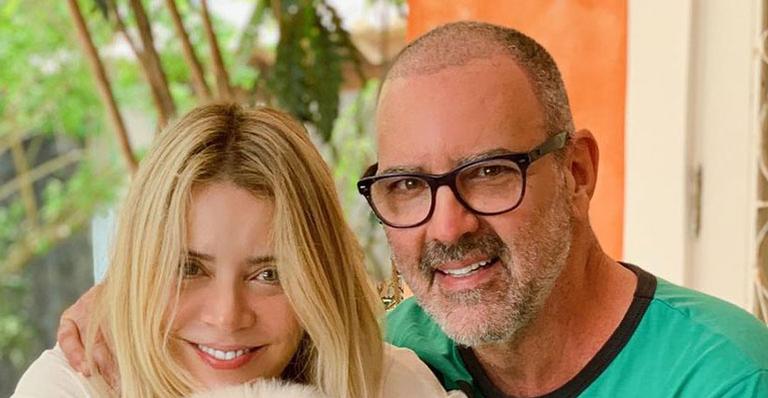 Então separados, Christine Fernandes e Floriano Peixoto aparecem juntos em foto e fãs comemoram: “Voltaram?”