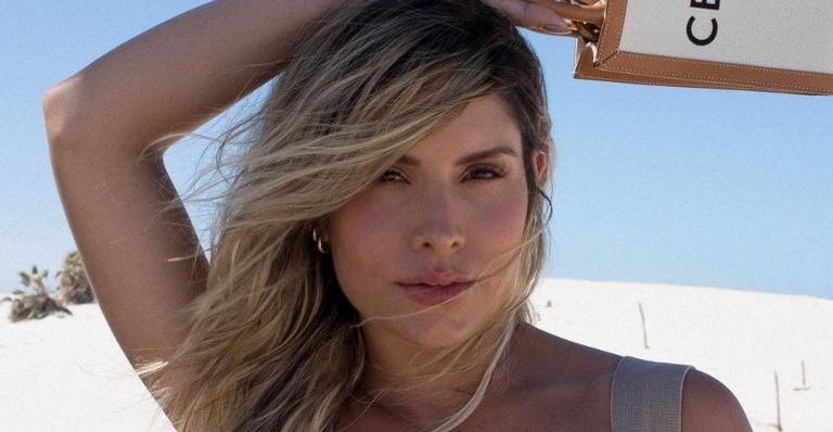 Esposa de Wesley Safadão elege bolsa de R$ 9 mil para curtir dia na praia: “Magnífica”