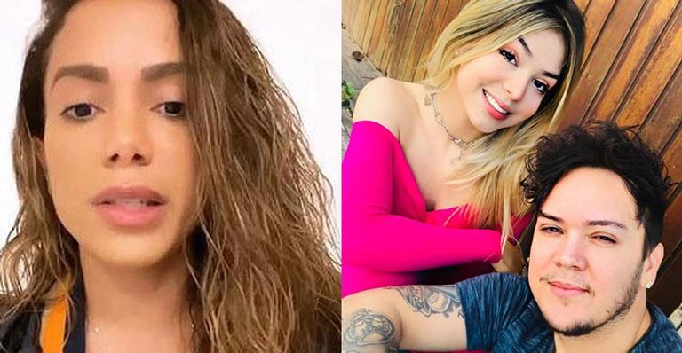 Anitta critica pai de MC Melody que oferece carreira da filha à cantora: “Estou dando o meu sangue”