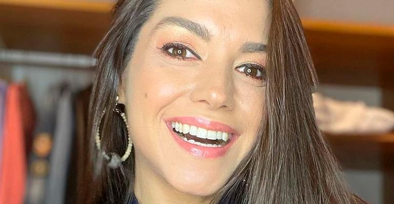 Thais Fersoza abre mão da maquiagem e mostra momento da intimidade: “Linda”