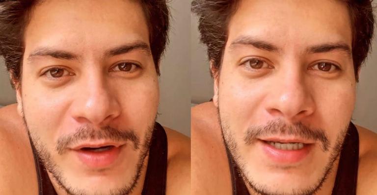 Arthur Aguiar atualiza seguidores sobre o estado de saúde da ex-mulher, Mayra Cardi: “Melhor na medida do possível”