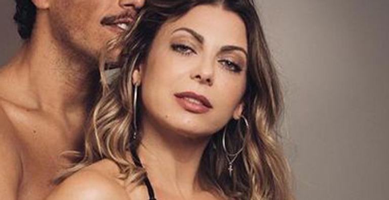 Romântica, Sheila Mello posa agarradinha ao namorado gato e se declara: “Meu presentão”