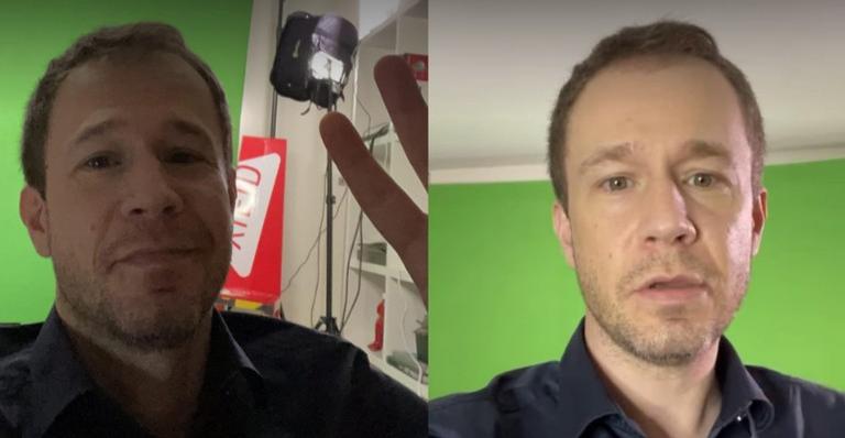 BBB21: Tiago Leifert monta estúdio de gravações em casa: “Evitar sair durante a pandemia”