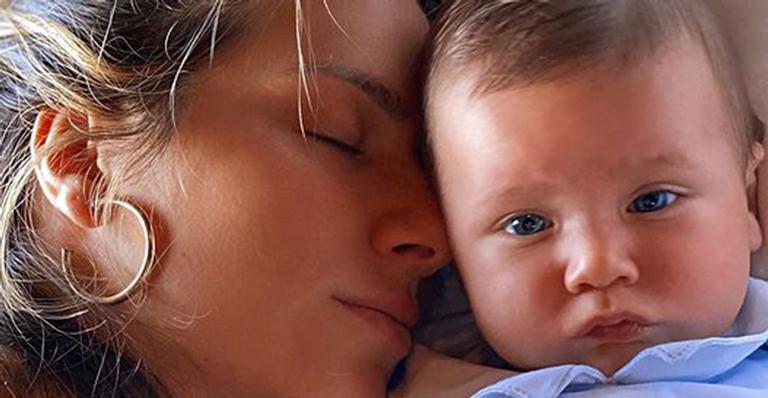 Giovanna Ewbank diz que parto de Zyan foi ‘prazeroso’: “Queria viver tudo novamente”