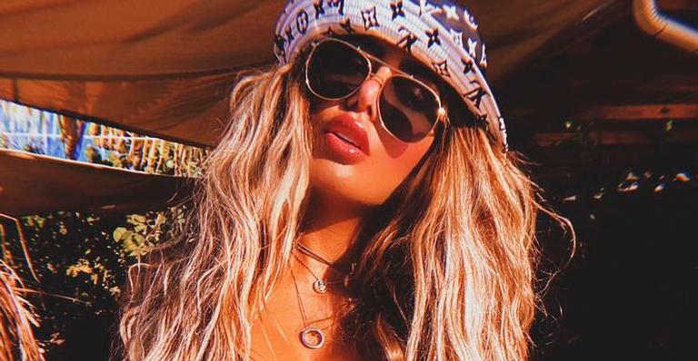 Irmã de Neymar Jr., Rafaella Santos ostenta barriga trincada e clínica entrega procedimento: “Muda LAD”