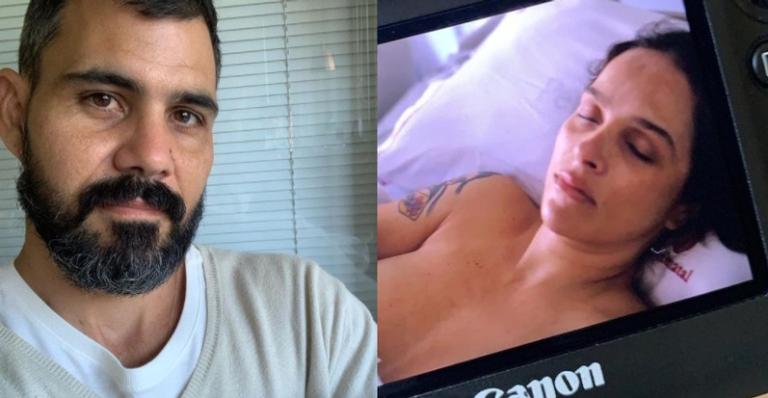Após nascimento da herdeira, Juliano Cazarré faz homenagem comovente à esposa: ”Honra”