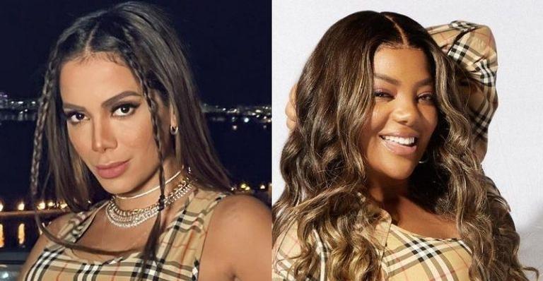 Queima de estoque? Anitta e Ludmilla surgem com looks idênticos e grifados no mesmo dia