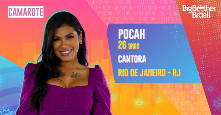 BBB21: Pocah é anunciada como uma das participantes do reality: ”Entrei pra ser finalista”